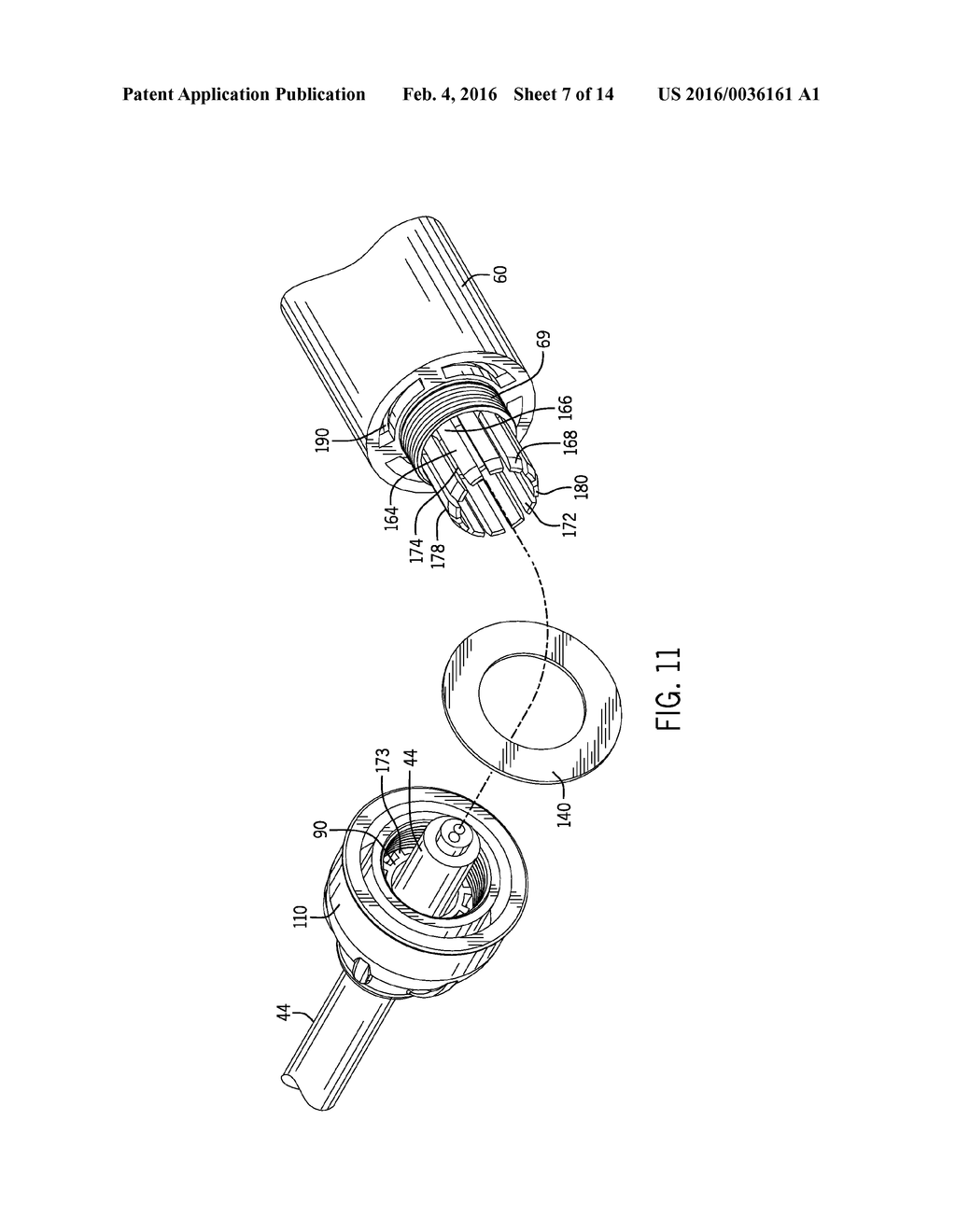 WATERPROOF SEPARABLE SWIVEL CONNECTOR - diagram, schematic, and image 08