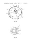 PART FOR UNCOUPLING A MOTOR AND THE MOUNTING THEREOF AND ASSEMBLY OF A     MOTOR ONTO THE MOUNTING THEREOF HAVING SUCH AN UNCOUPLING PART BUILT     THEREIN diagram and image