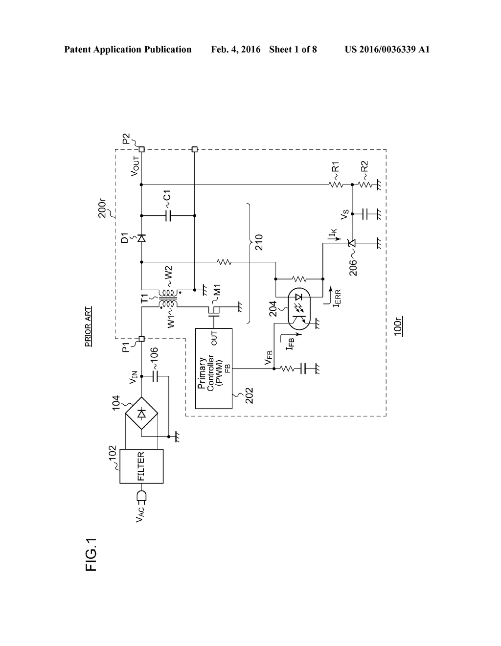 INSULATION-TYPE SYNCHRONOUS DC/DC CONVERTER - diagram, schematic, and image 02