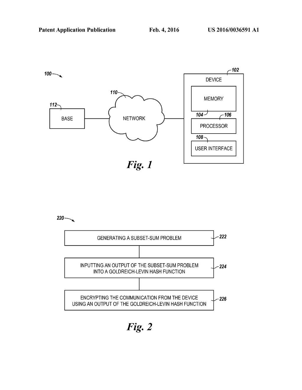 ENCRYPTING A COMMUNICATION FROM A DEVICE - diagram, schematic, and image 02