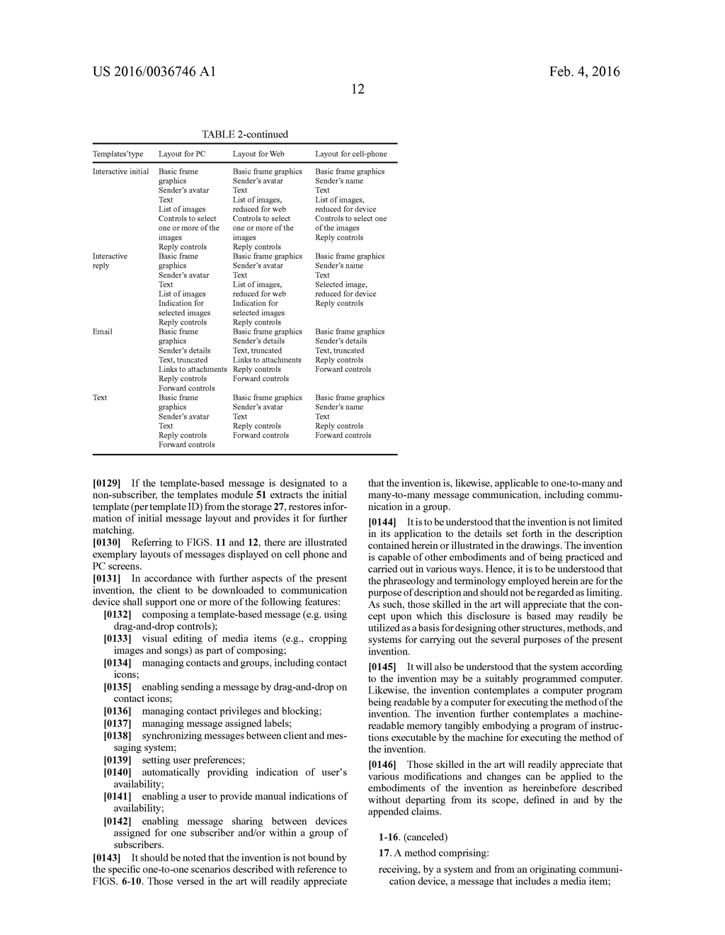 MESSAGING SYSTEM AND METHOD - diagram, schematic, and image 25