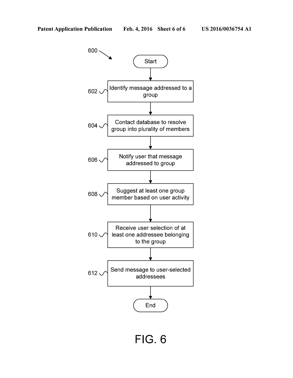 METHOD TO REFINE ADDRESSEES IN A GROUP ENVIRONMENT - diagram, schematic, and image 07