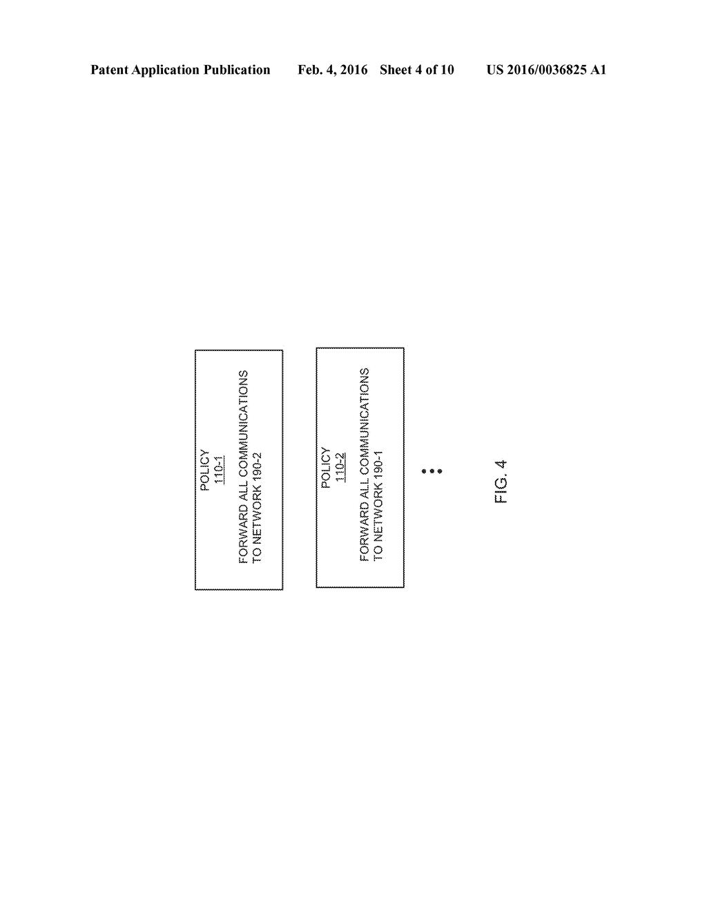 COMMUNICATION MANAGEMENT AND POLICY-BASED DATA ROUTING - diagram, schematic, and image 05