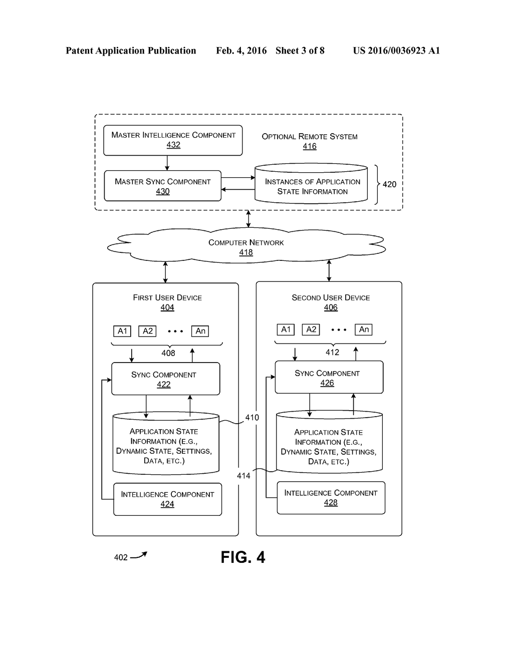 Efficient Migration of Application State Information - diagram, schematic, and image 04