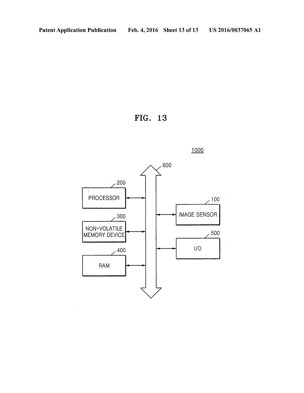 IMAGE SENSOR AND IMAGE PROCESSING APPARATUS USING THE SAME - diagram, schematic, and image 14