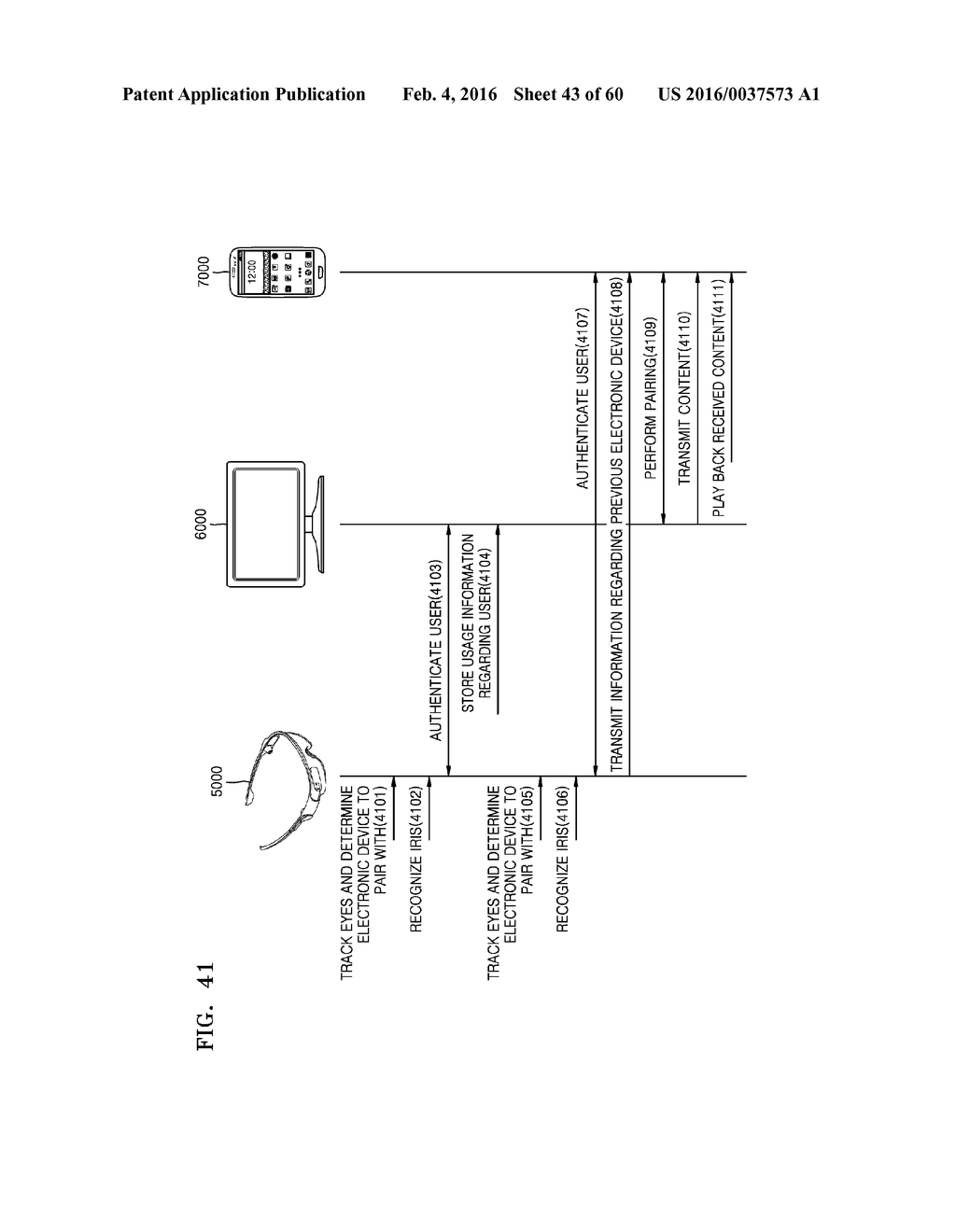 MOBILE DEVICE AND METHOD OF PAIRING THE SAME WITH ELECTRONIC DEVICE - diagram, schematic, and image 44