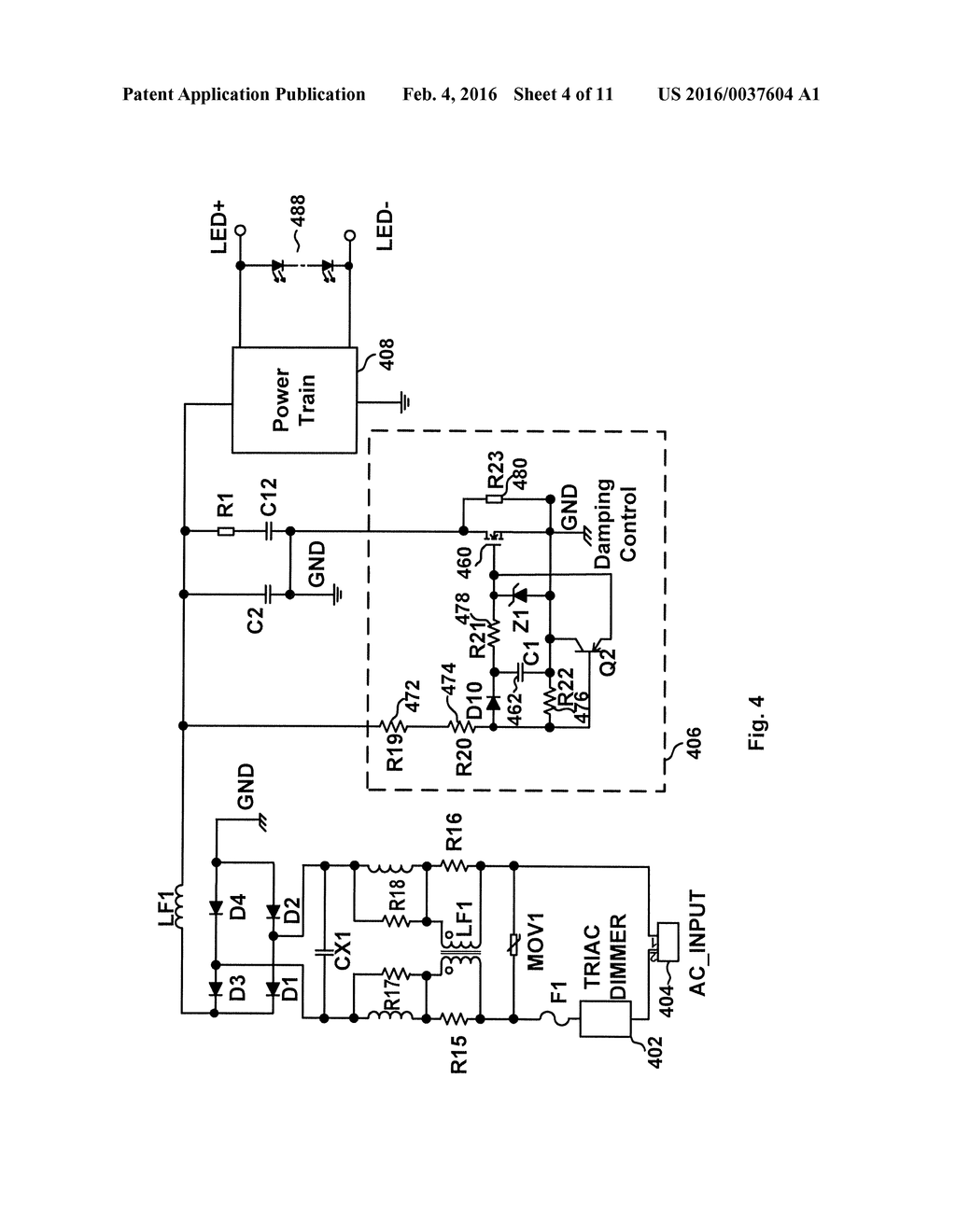 SYSTEMS AND METHODS FOR DIMMING CONTROL USING SYSTEM CONTROLLERS - diagram, schematic, and image 05