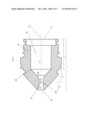 Smooth Radius Nozzle for use in a Plasma Cutting device diagram and image