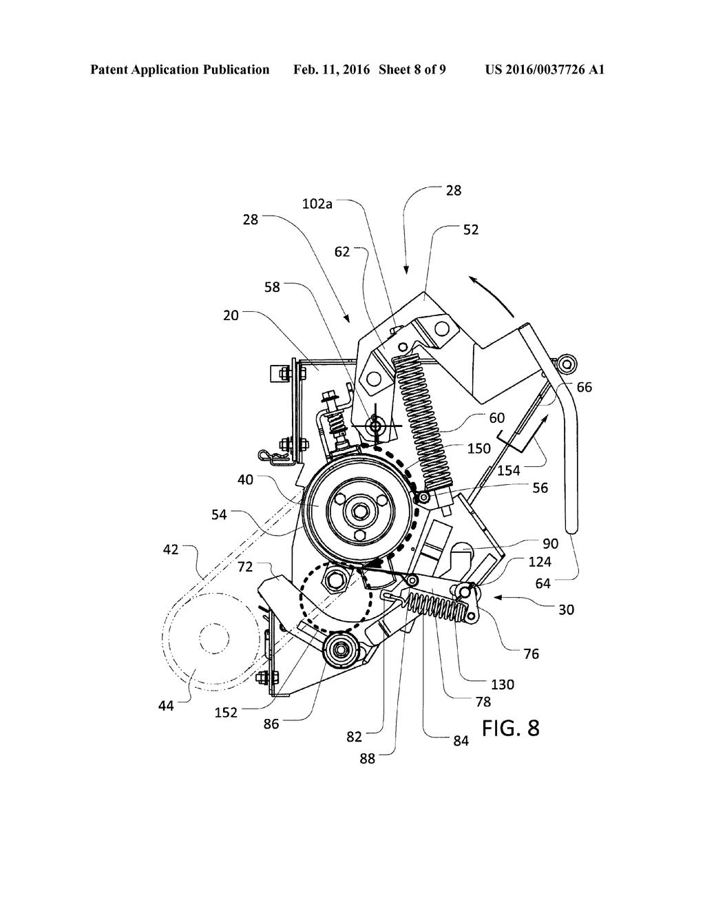 BRAKING AND INDEXING ASSEMBLY FOR ROTATING MEMBERS - diagram, schematic, and image 09