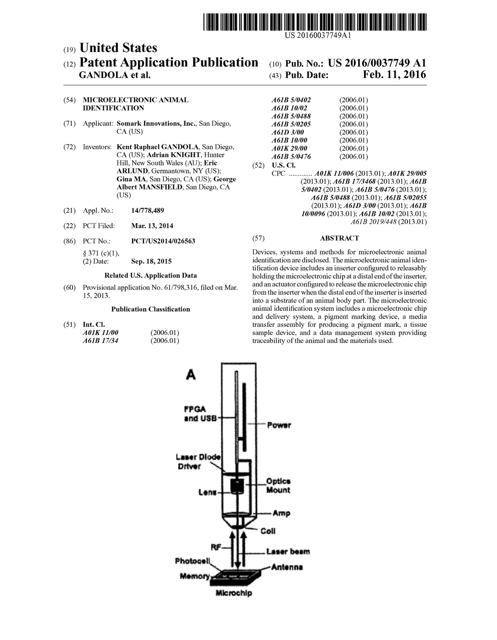 MICROELECTRONIC ANIMAL IDENTIFICATION - diagram, schematic, and image 01