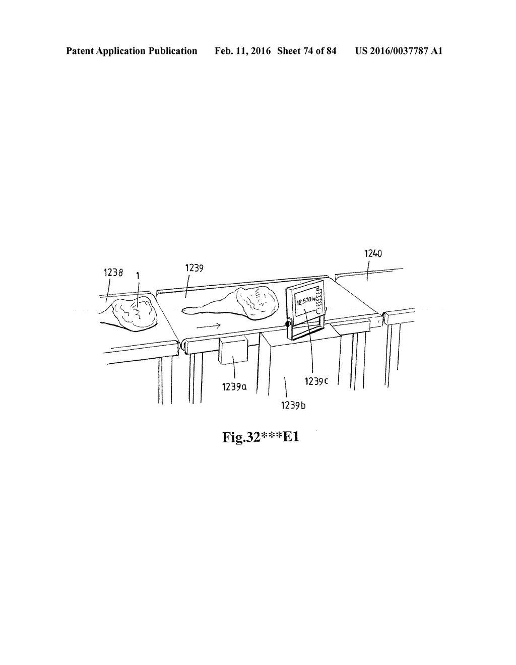 SYSTEM AND METHOD FOR PROCESSING SLAUGHTERED ANIMALS AND/OR PARTS THEREOF - diagram, schematic, and image 75