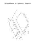 METHOD OF MANUFACTURING AND INSTALLATION OF PREFABRICATED SHOWER BENCH AND     ASSOCIATED SHOWER BENCH diagram and image