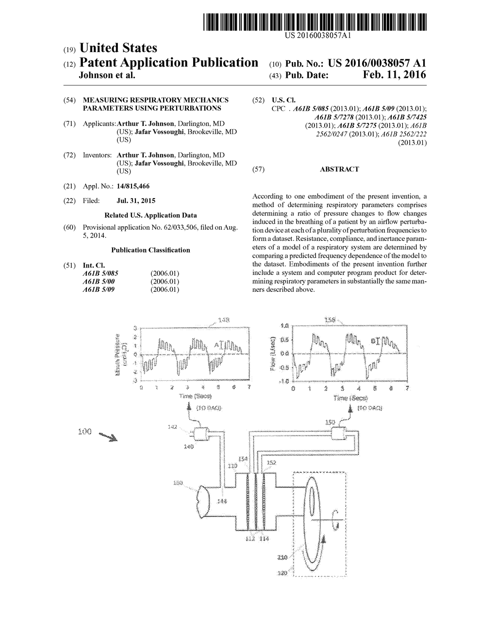 MEASURING RESPIRATORY MECHANICS PARAMETERS USING PERTURBATIONS - diagram, schematic, and image 01