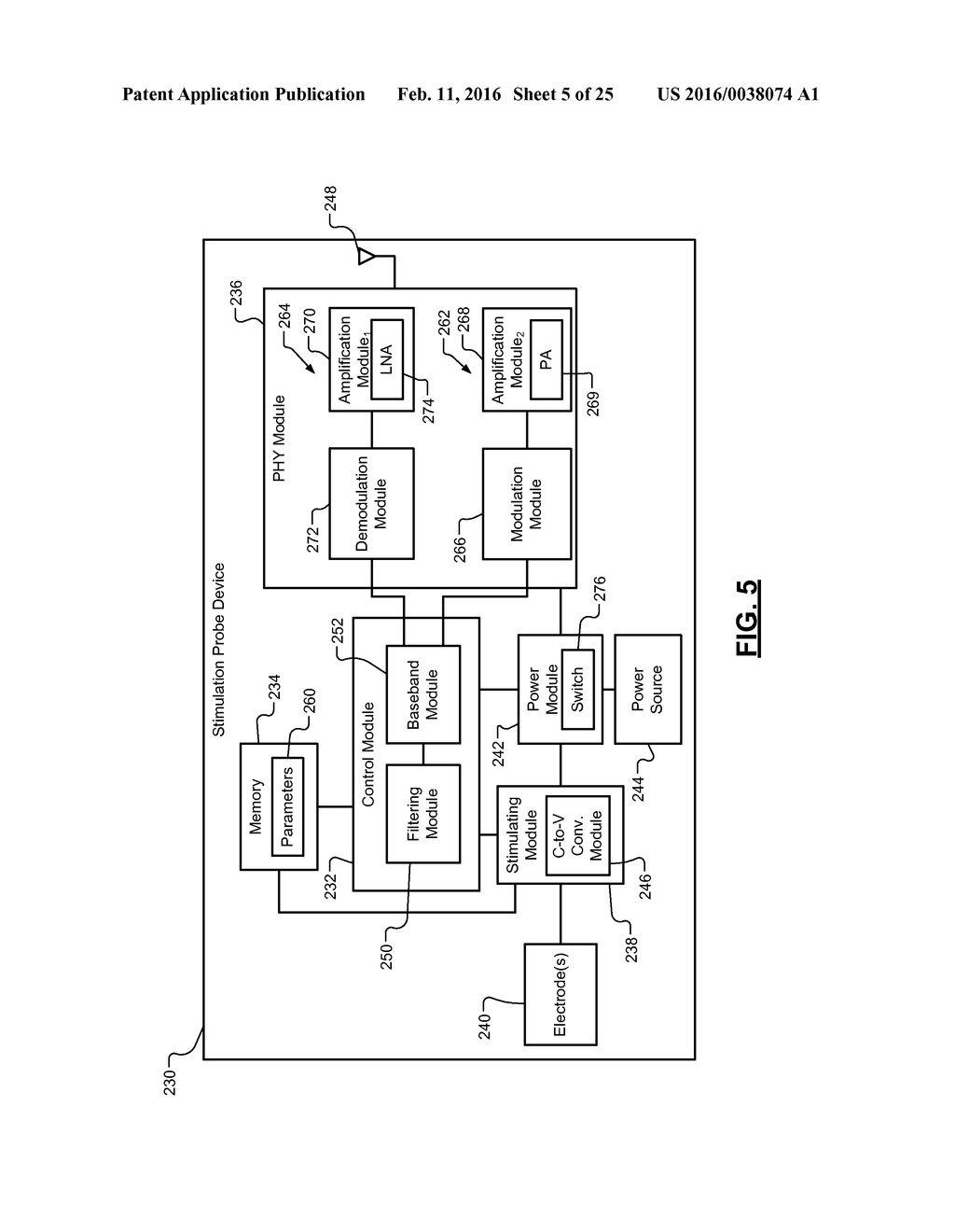 Wireless Stimulation Probe Device for Wireless Nerve Integrity Monitoring     Systems - diagram, schematic, and image 06