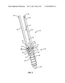 BONE FASTENER FOR A SPINAL SURGICAL SYSTEM diagram and image