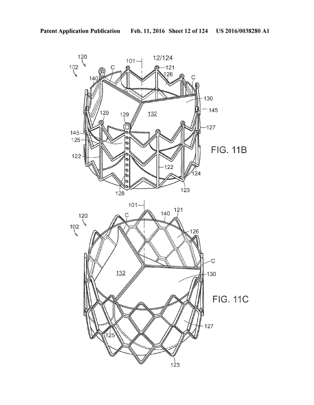 PROSTHETIC HEART VALVE DEVICES, PROSTHETIC MITRAL VALVES AND ASSOCIATED     SYSTEMS AND METHODS - diagram, schematic, and image 13