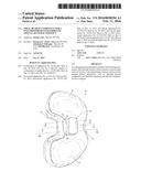 TIBIAL BEARING COMPONENT FOR A KNEE PROSTHESIS WITH IMPROVED ARTICULAR     CHARACTERISTICS diagram and image