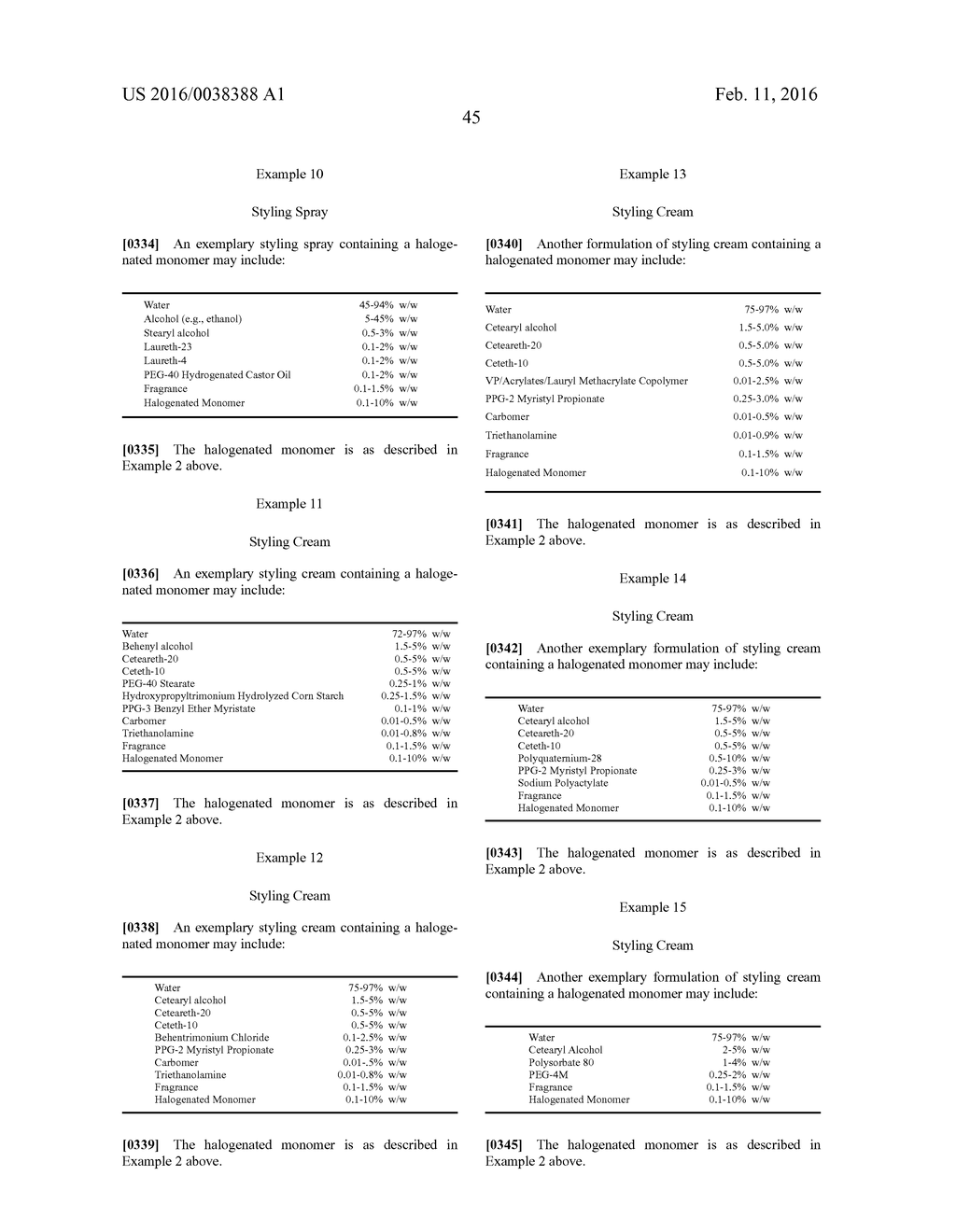 HAIR CARE COMPOSITIONS AND METHODS OF TREATING HAIR USING SAME - diagram, schematic, and image 46