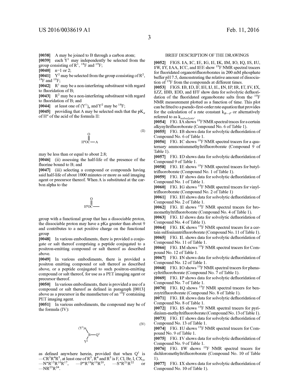 SUBSTITUTED ORGANOFLUOROBORATES AS IMAGING AGENTS - diagram, schematic, and image 17