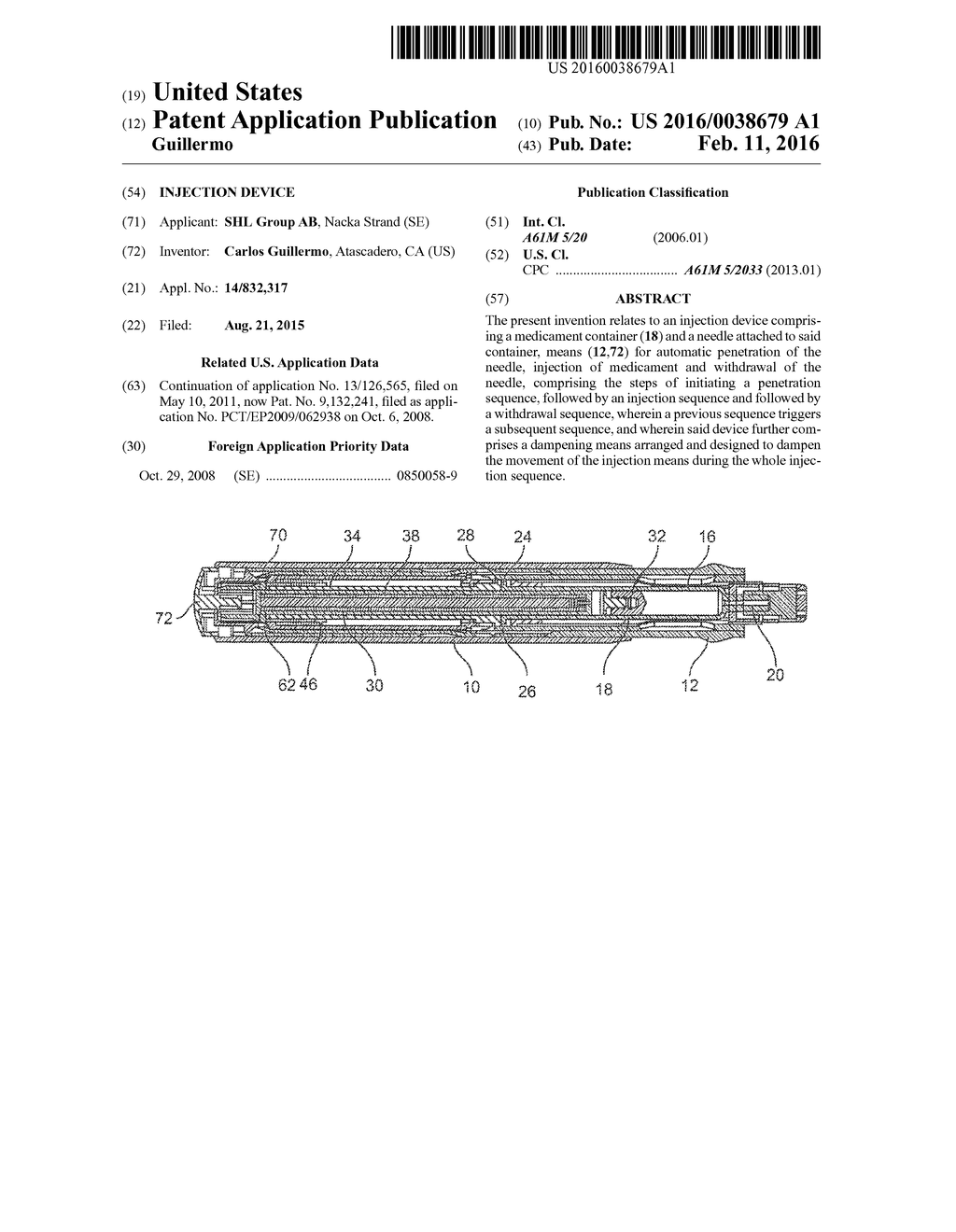 Injection Device - diagram, schematic, and image 01