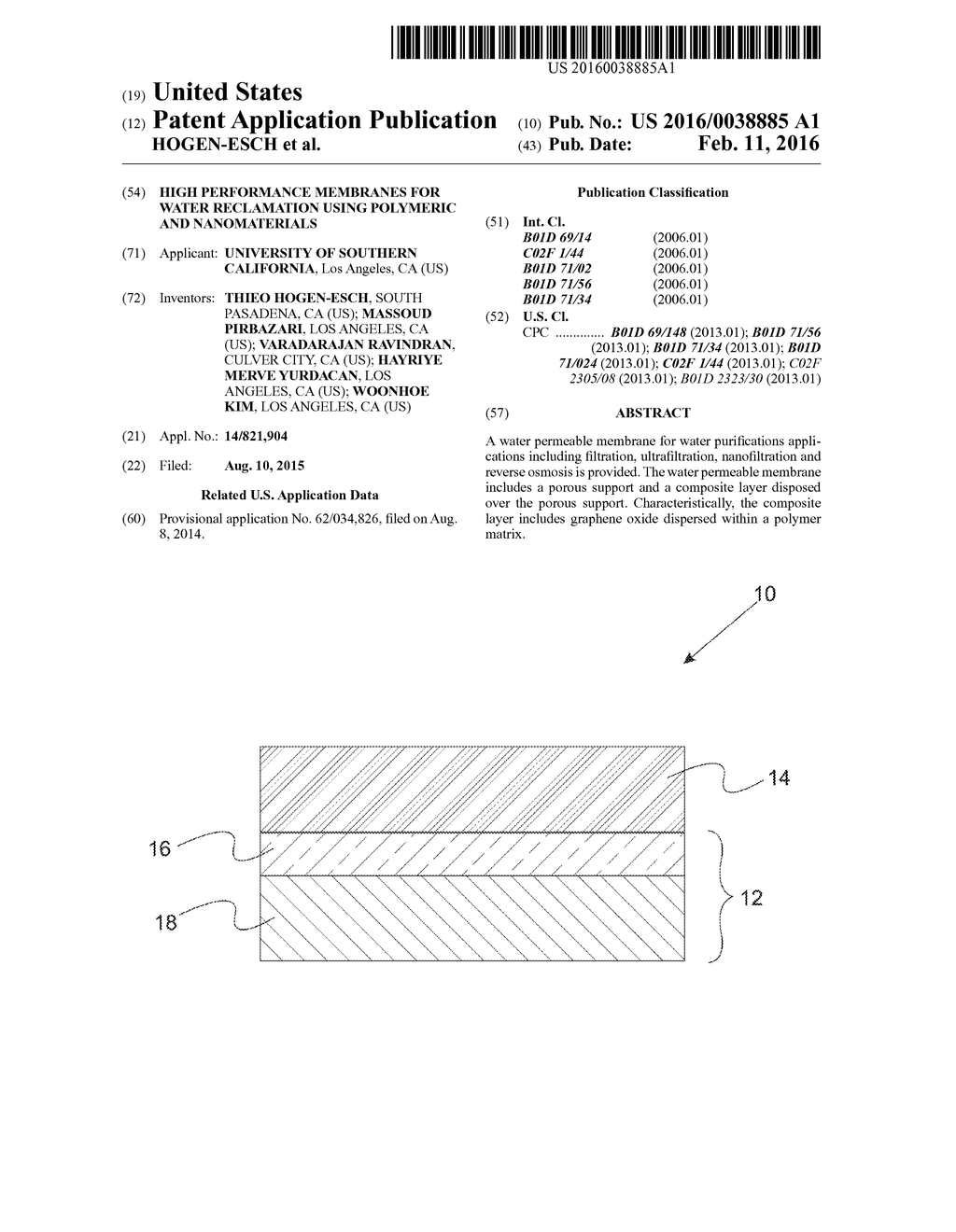 HIGH PERFORMANCE MEMBRANES FOR WATER RECLAMATION USING POLYMERIC AND     NANOMATERIALS - diagram, schematic, and image 01