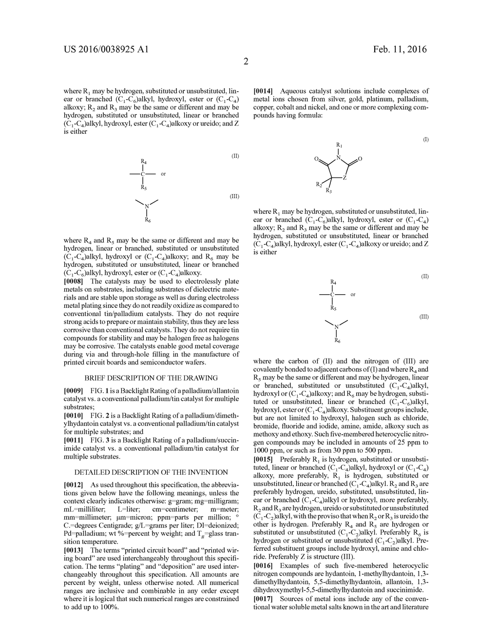 CATALYSTS FOR ELECTROLESS METALLIZATION CONTAINING FIVE-MEMBERED     HETEROCYCLIC NITROGEN COMPOUNDS - diagram, schematic, and image 06