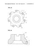 CUTTING INSERT FOR A MILLING CUTTER diagram and image