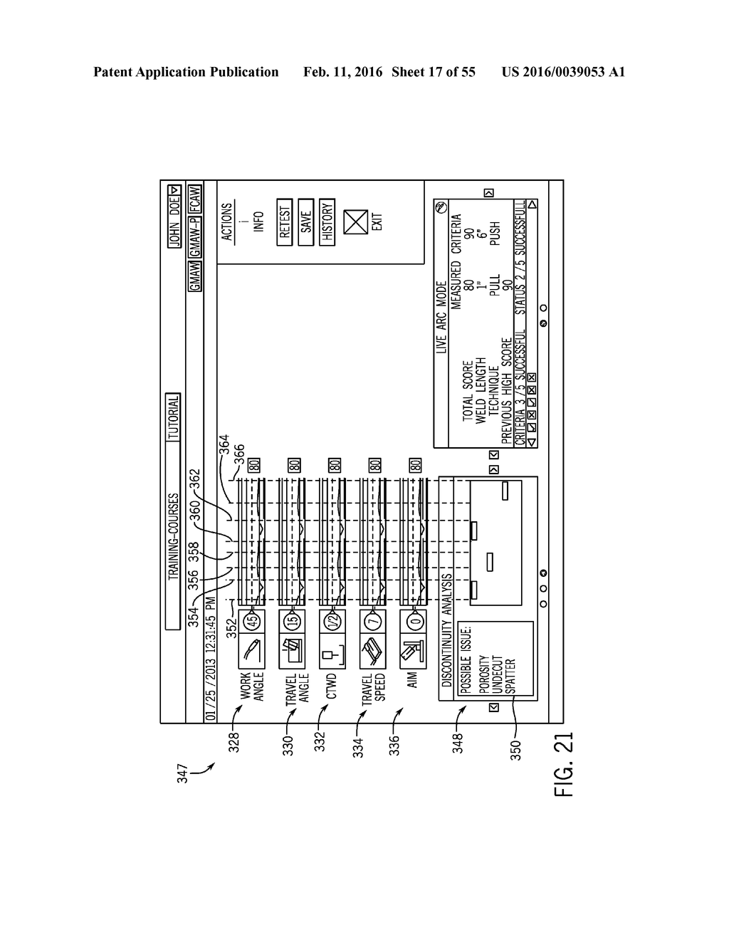 SYSTEM AND METHOD OF MONITORING A WELDING ENVIRONMENT - diagram, schematic, and image 18