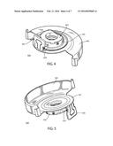 FULLY ROTATABLE GRINDER GUARD ASSEMBLY AND METHOD FOR MAKING SAME diagram and image