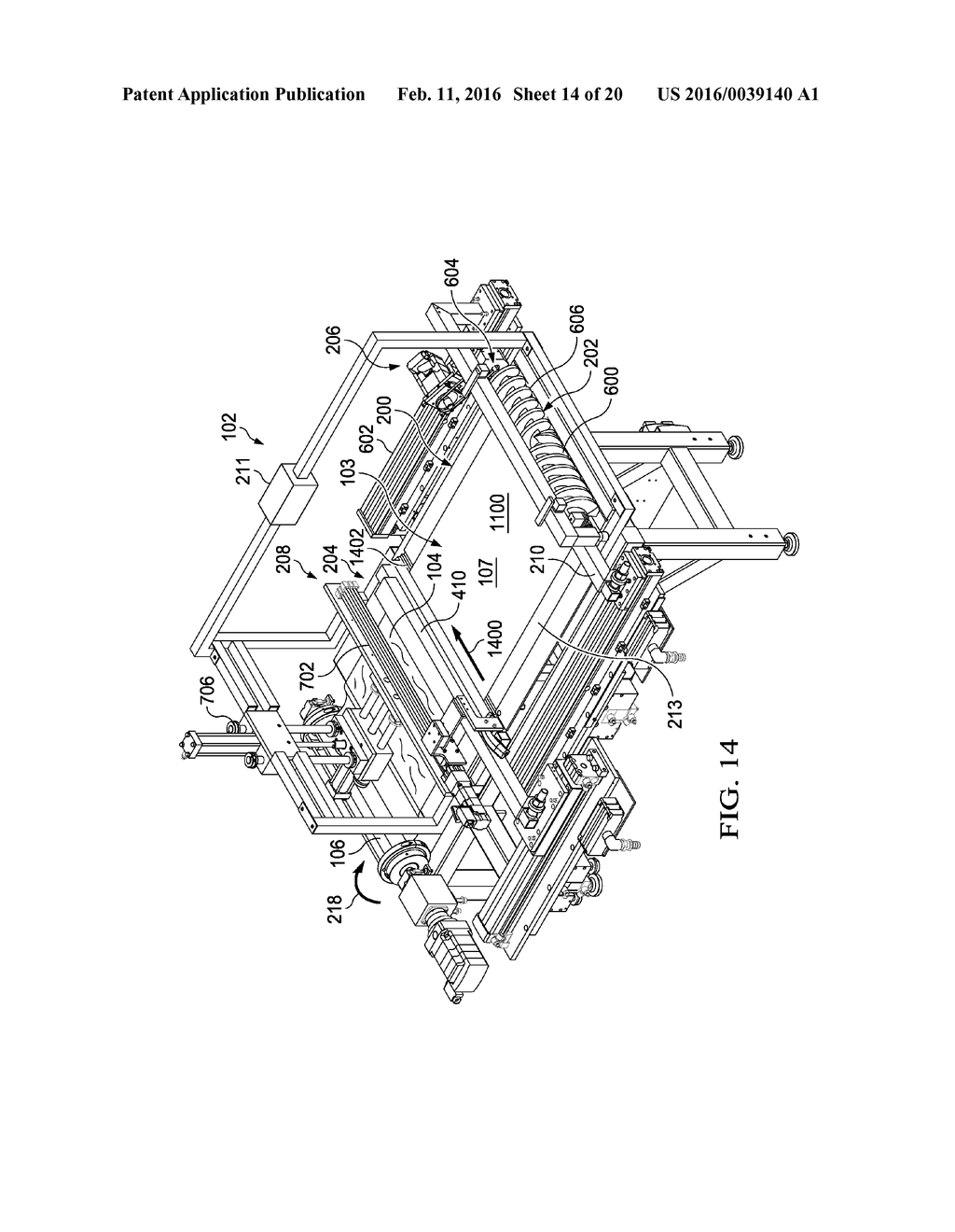 Automated System and Method for Smoothing Wrinkled Material - diagram, schematic, and image 15