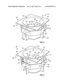 MODULAR CUP HOLDER ASSEMBLY diagram and image