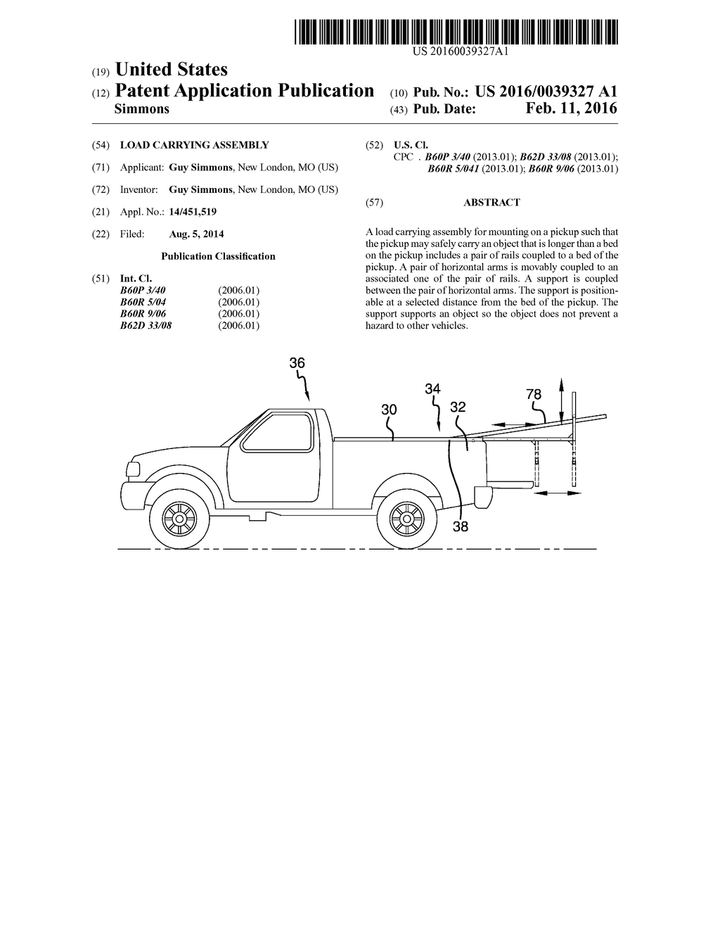 Load Carrying Assembly - diagram, schematic, and image 01