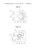 BRAKING APPARATUS, ELEVATOR HOISTING MACHINE THAT USES SAME, AND BUFFERING     REACTION FORCE ADJUSTING METHOD FOR A BRAKING APPARATUS diagram and image