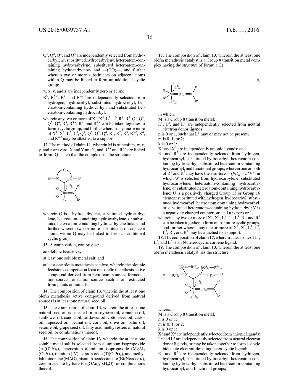 USE OF SOLUBLE METAL SALTS IN METATHESIS REACTIONS - diagram, schematic, and image 37