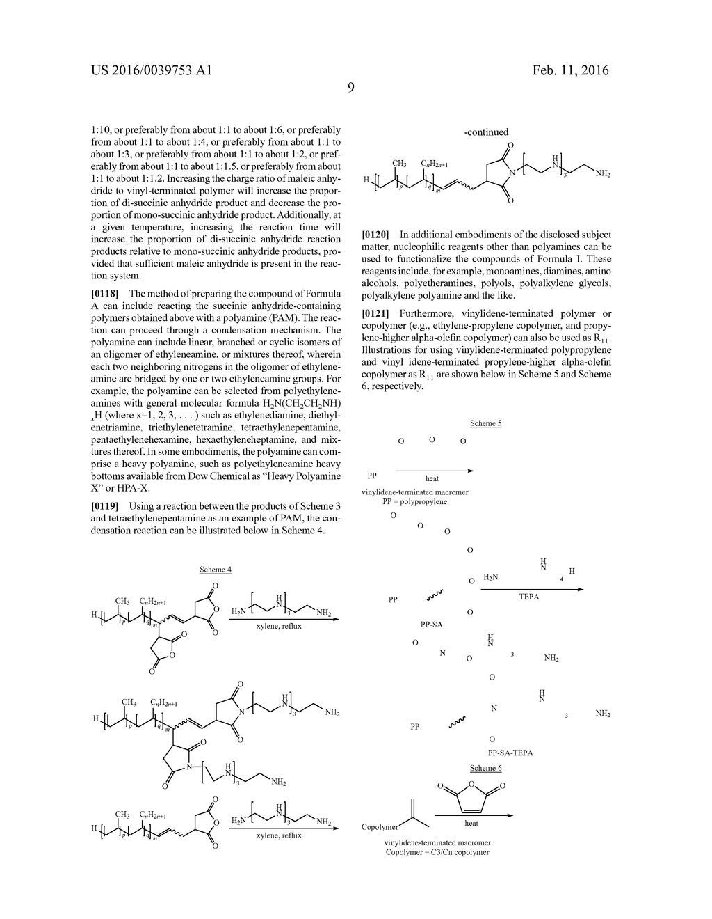 FUNCTIONALIZED POLYMERS CONTAINING POLYAMINE SUCCINIMIDE FOR ANTIFOULING     IN HYDROCARBON REFINING PROCESSES - diagram, schematic, and image 19