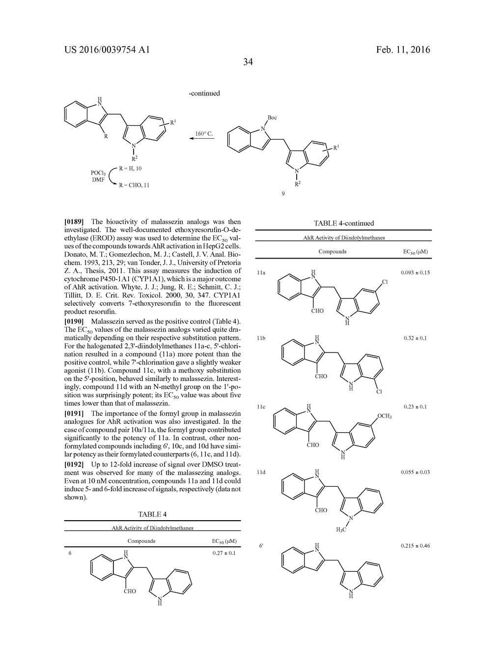 SYNTHESIS OF DIINDOLYLMETHANES AND INDOLO[3,2-B]CARBAZOLES, COMPOUNDS     FORMED THEREBY, AND PHARMACEUTICAL COMPOSITIONS CONTAINING THEM - diagram, schematic, and image 35