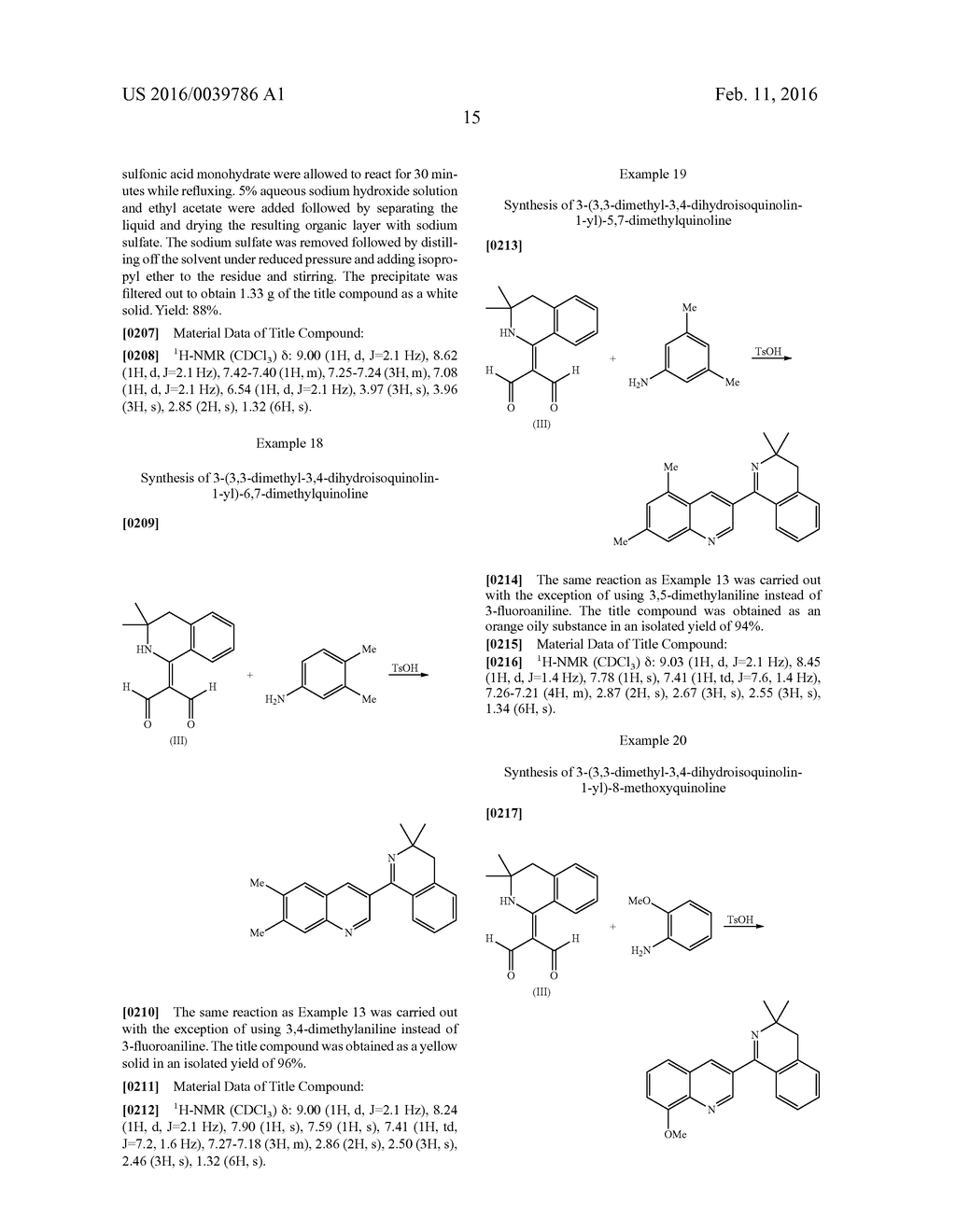 METHOD FOR PRODUCING  3,4-DIHYDROISOQUINOLINE DERIVATIVES AND PRODUCTION     INTERMEDIATES OF SAME - diagram, schematic, and image 16