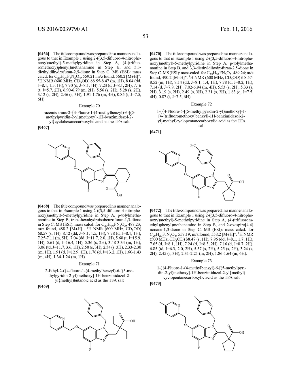 1,2,6-SUBSTITUTED BENZIMIDAZOLES AS FLAP MODULATORS - diagram, schematic, and image 54