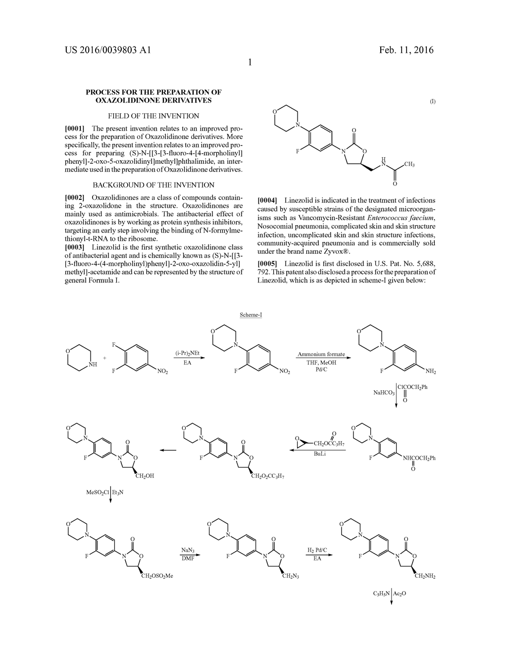 PROCESS FOR THE PREPARATION OF OXAZOLIDINONE DERIVATIVES - diagram, schematic, and image 02