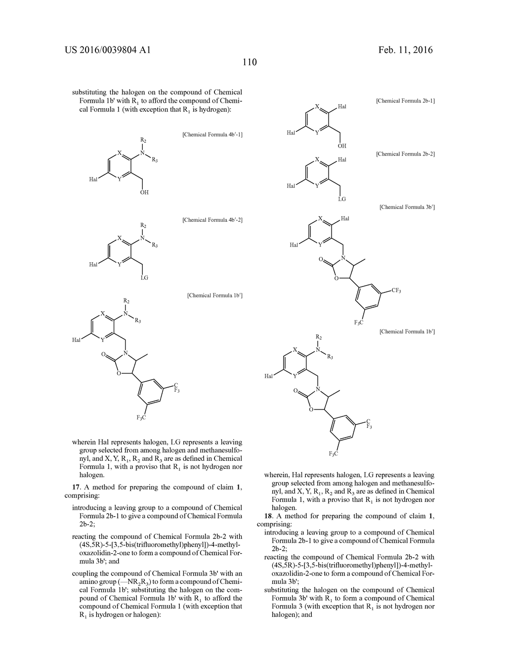 NOVEL OXAZOLIDINONE DERIVATIVE AS CETP INHIBITOR, ITS PREPARATION METHOD,     AND PHARMACEUTICAL COMPOSITION COMPRISING THE SAME - diagram, schematic, and image 111