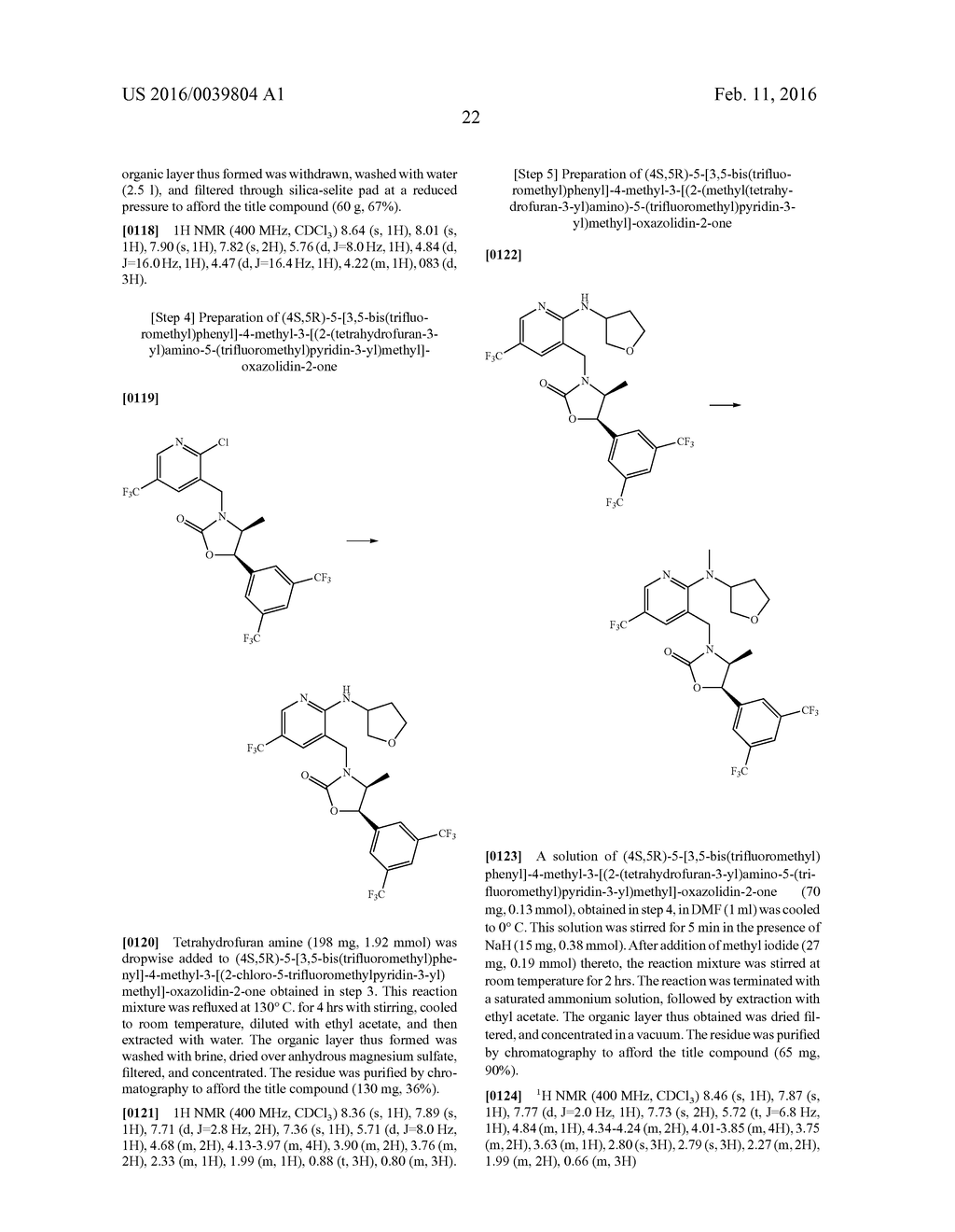 NOVEL OXAZOLIDINONE DERIVATIVE AS CETP INHIBITOR, ITS PREPARATION METHOD,     AND PHARMACEUTICAL COMPOSITION COMPRISING THE SAME - diagram, schematic, and image 23