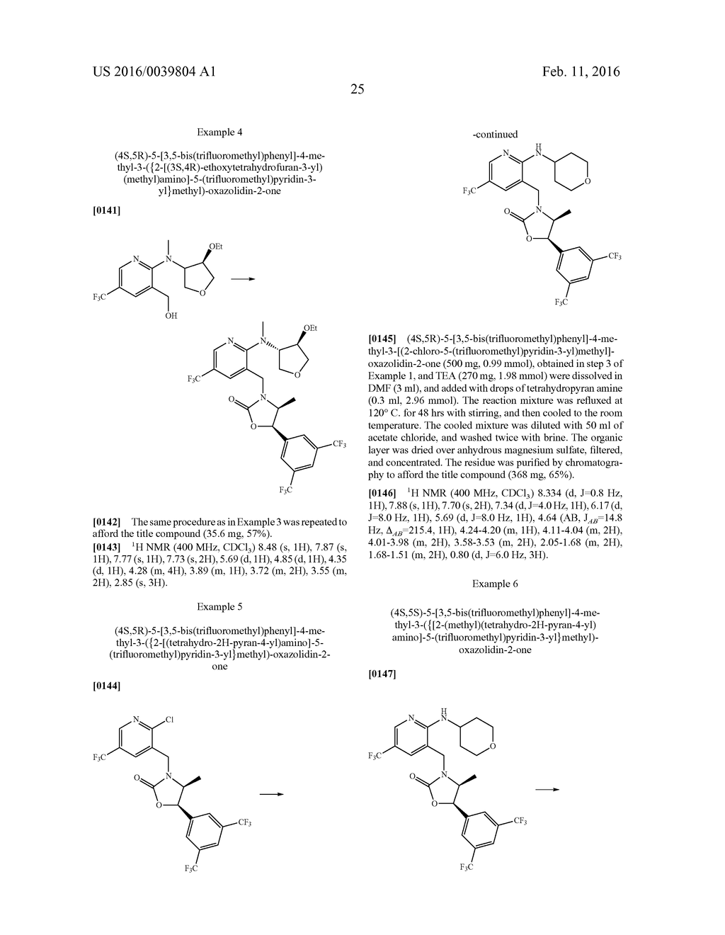 NOVEL OXAZOLIDINONE DERIVATIVE AS CETP INHIBITOR, ITS PREPARATION METHOD,     AND PHARMACEUTICAL COMPOSITION COMPRISING THE SAME - diagram, schematic, and image 26