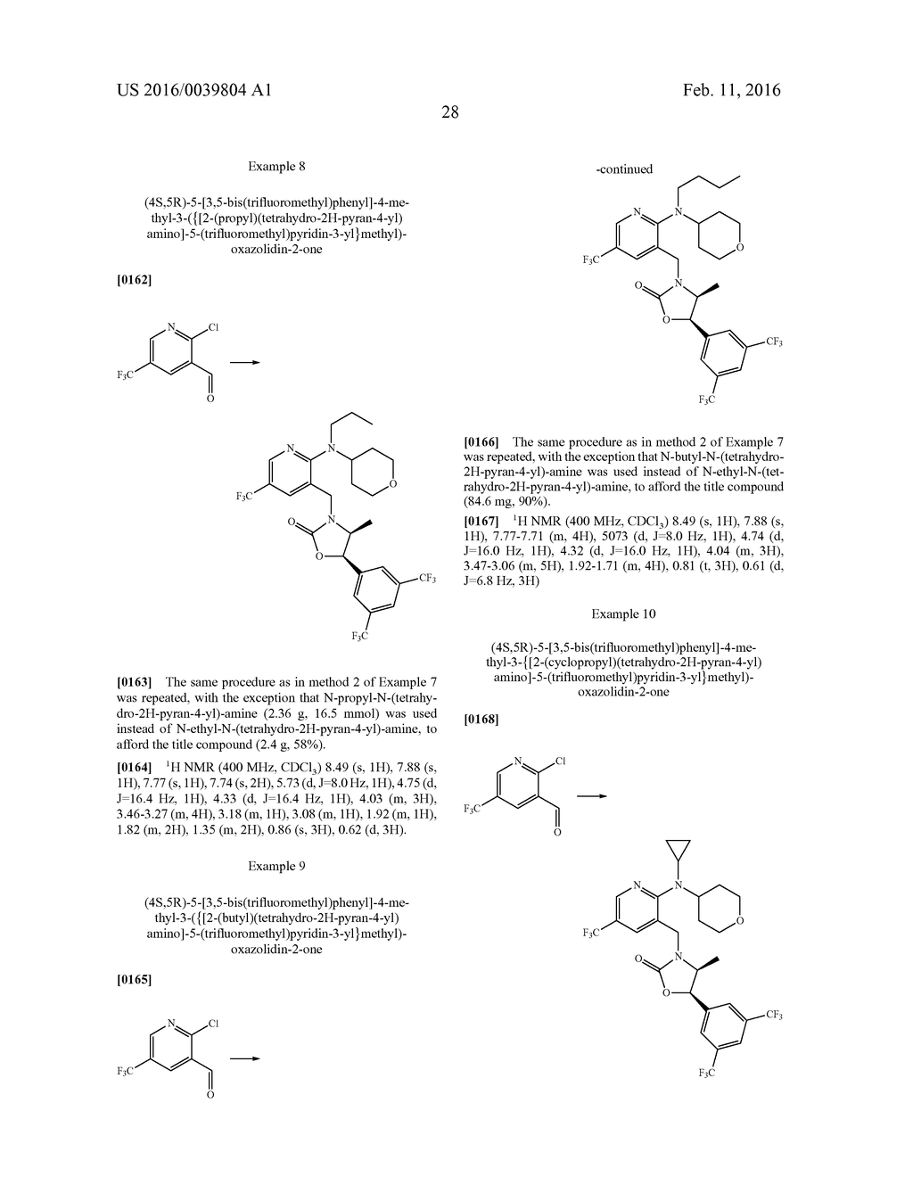 NOVEL OXAZOLIDINONE DERIVATIVE AS CETP INHIBITOR, ITS PREPARATION METHOD,     AND PHARMACEUTICAL COMPOSITION COMPRISING THE SAME - diagram, schematic, and image 29