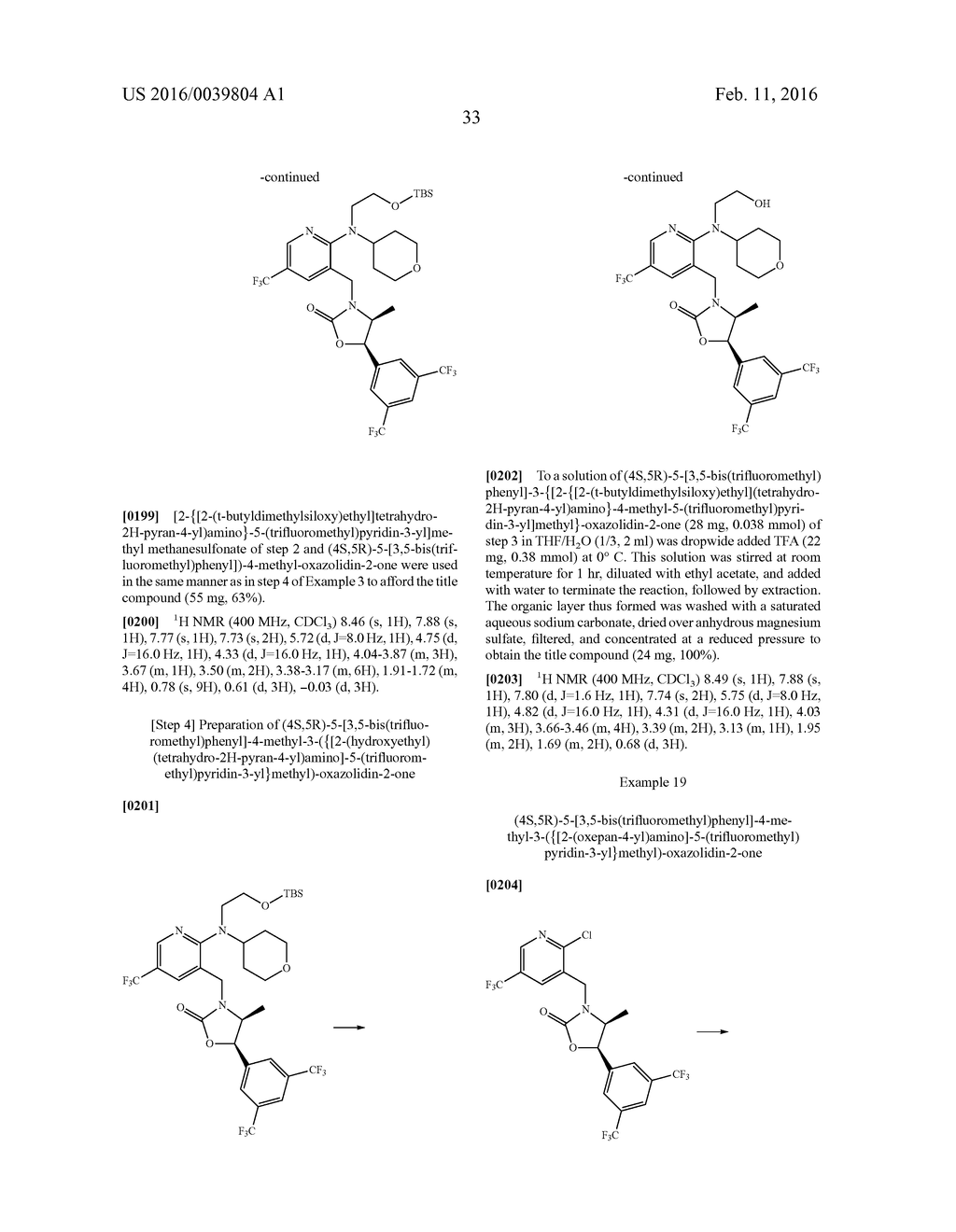 NOVEL OXAZOLIDINONE DERIVATIVE AS CETP INHIBITOR, ITS PREPARATION METHOD,     AND PHARMACEUTICAL COMPOSITION COMPRISING THE SAME - diagram, schematic, and image 34