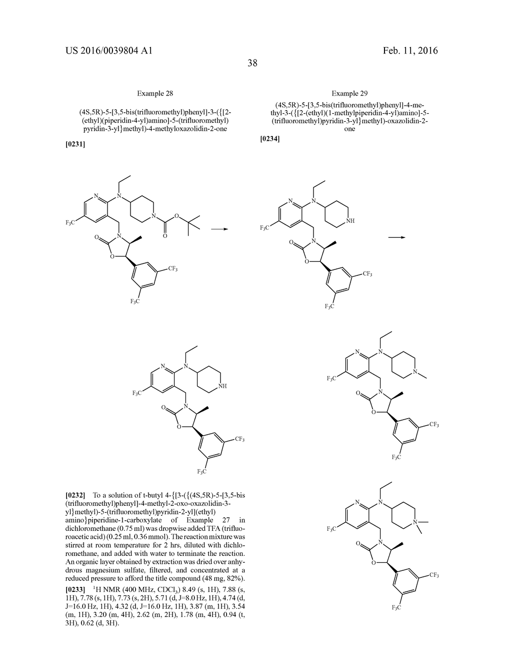 NOVEL OXAZOLIDINONE DERIVATIVE AS CETP INHIBITOR, ITS PREPARATION METHOD,     AND PHARMACEUTICAL COMPOSITION COMPRISING THE SAME - diagram, schematic, and image 39