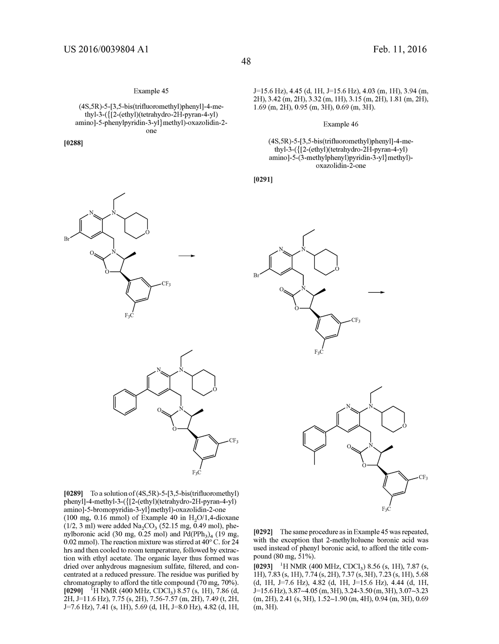 NOVEL OXAZOLIDINONE DERIVATIVE AS CETP INHIBITOR, ITS PREPARATION METHOD,     AND PHARMACEUTICAL COMPOSITION COMPRISING THE SAME - diagram, schematic, and image 49