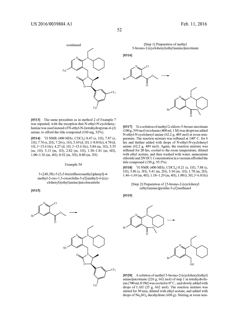 NOVEL OXAZOLIDINONE DERIVATIVE AS CETP INHIBITOR, ITS PREPARATION METHOD,     AND PHARMACEUTICAL COMPOSITION COMPRISING THE SAME - diagram, schematic, and image 53