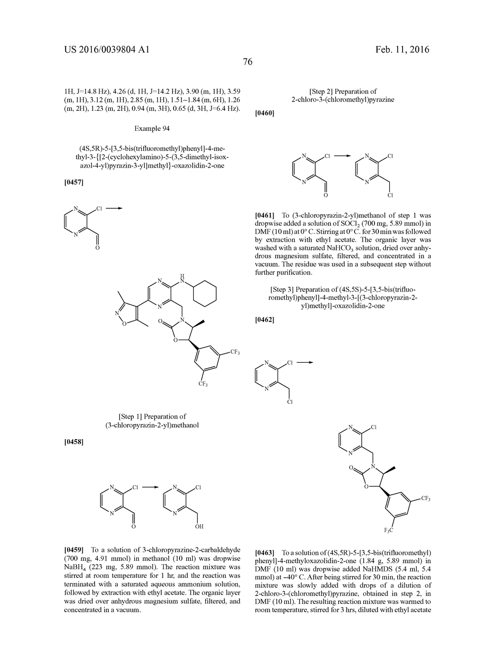 NOVEL OXAZOLIDINONE DERIVATIVE AS CETP INHIBITOR, ITS PREPARATION METHOD,     AND PHARMACEUTICAL COMPOSITION COMPRISING THE SAME - diagram, schematic, and image 77