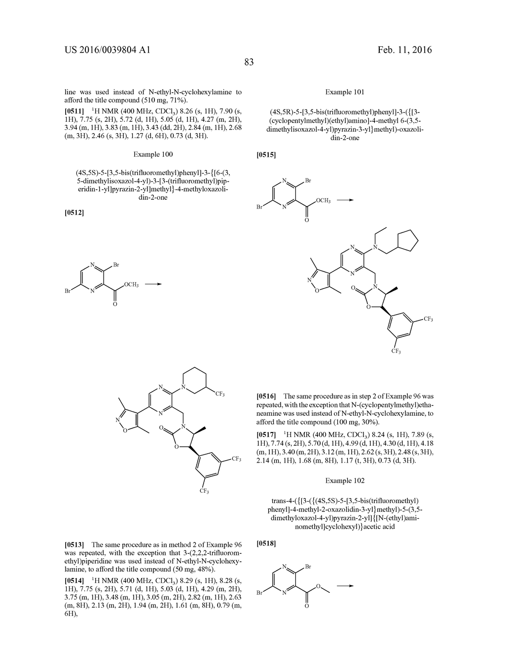 NOVEL OXAZOLIDINONE DERIVATIVE AS CETP INHIBITOR, ITS PREPARATION METHOD,     AND PHARMACEUTICAL COMPOSITION COMPRISING THE SAME - diagram, schematic, and image 84