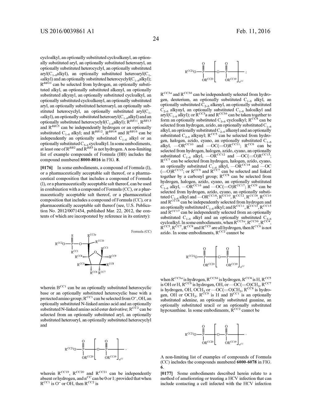 SUBSTITUTED NUCLEOSIDES, NUCLEOTIDES AND ANALOGS THEREOF - diagram, schematic, and image 64